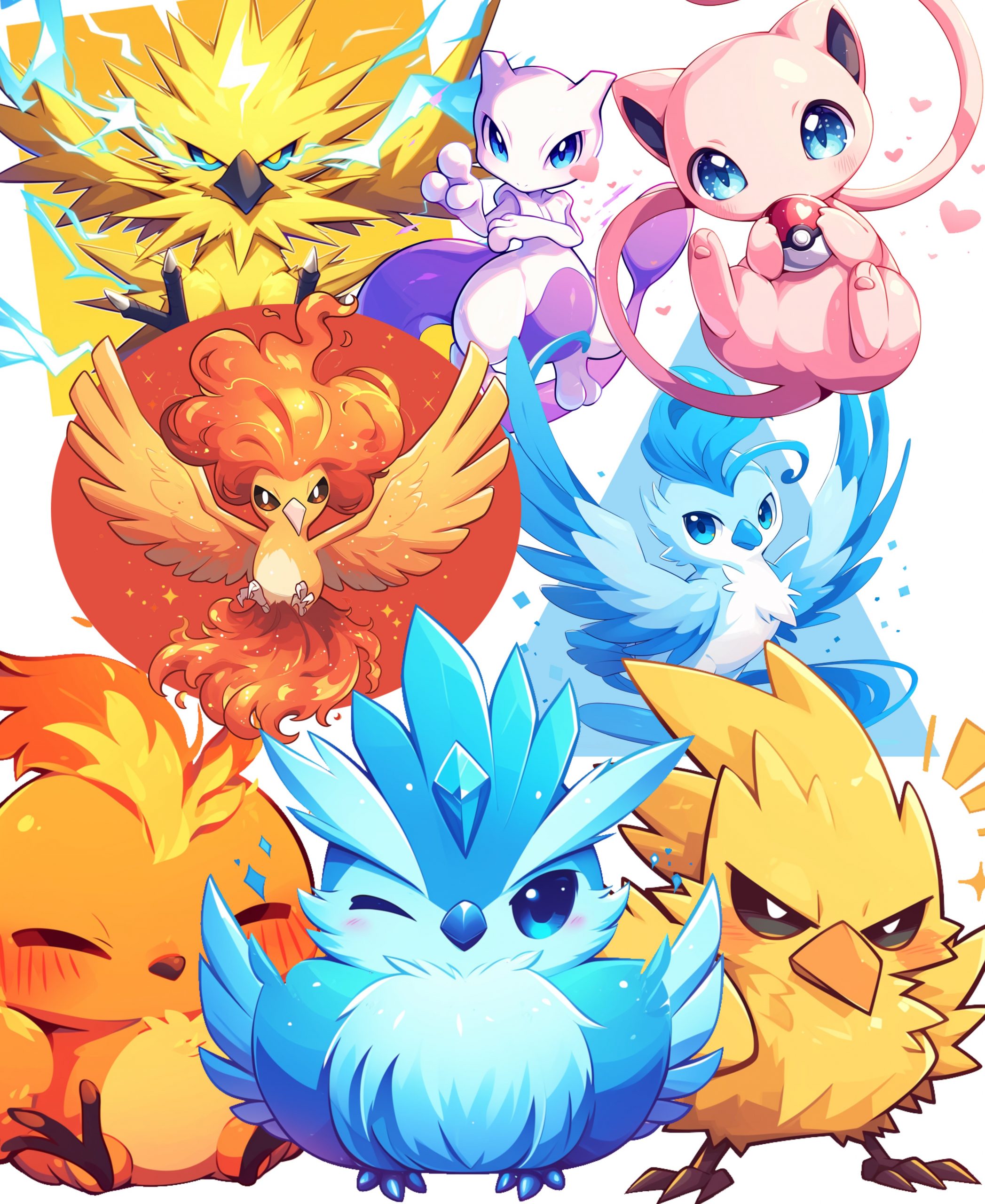 Legendary Pokemon Images - PNG Files