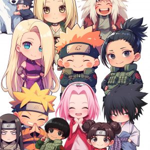 Cute Naruto Images - PNG Digital Files