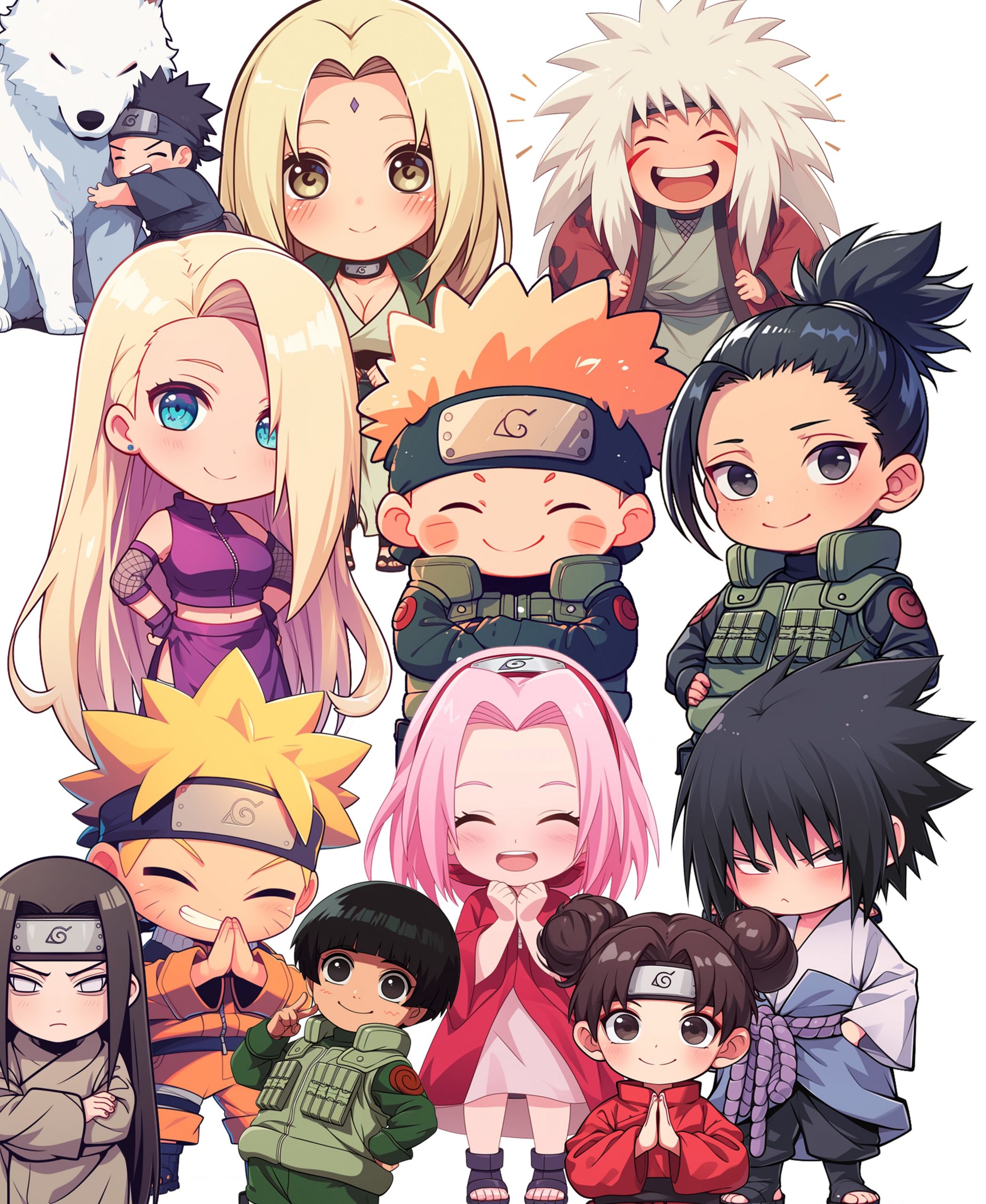 Cute Naruto Images - PNG Digital Files