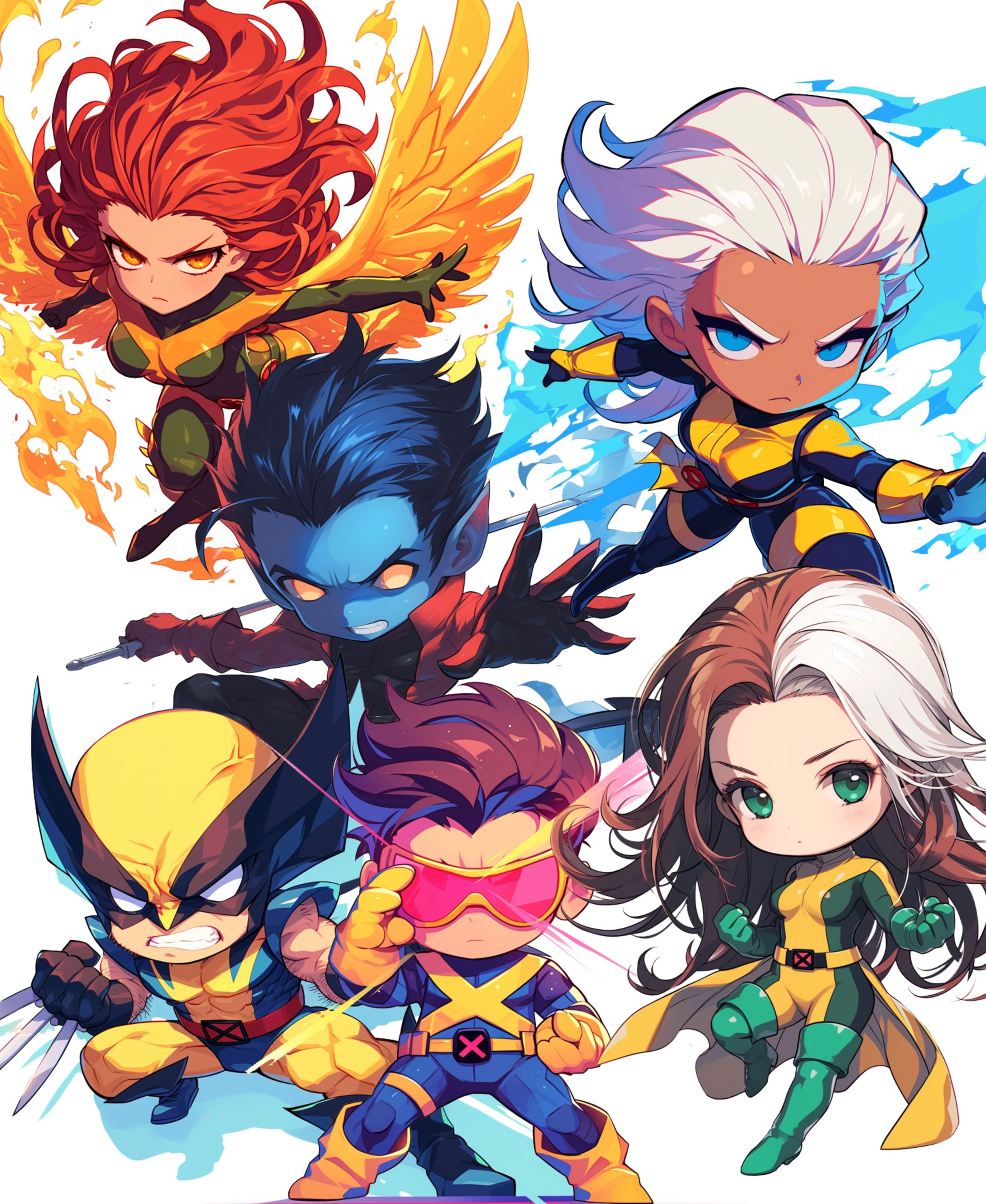 Cartoon X-Men Images - PNG Files
