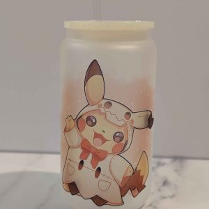 Spooky Pokemon Glass Jars - Mimikyu Cup